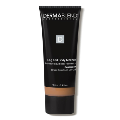 Shop Dermablend Leg And Body Makeup Foundation With Spf 25 (3.4 Fl. Oz.) - 40 Warm In 40 Warm - Med Golden