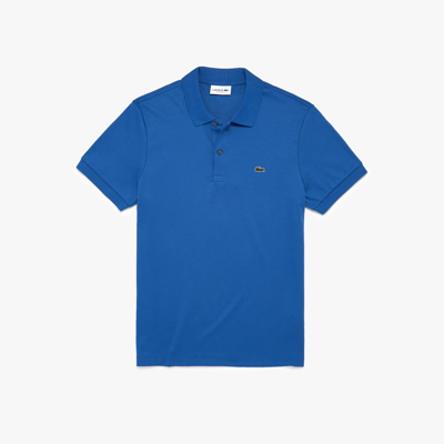 Storen Grillig schijf Lacoste Men's Regular Fit Ultra Soft Cotton Jersey Polo - 3xl - 8 In Blue |  ModeSens