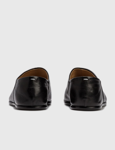 Shop Maison Margiela Slip-on Tabi Shoes In Black