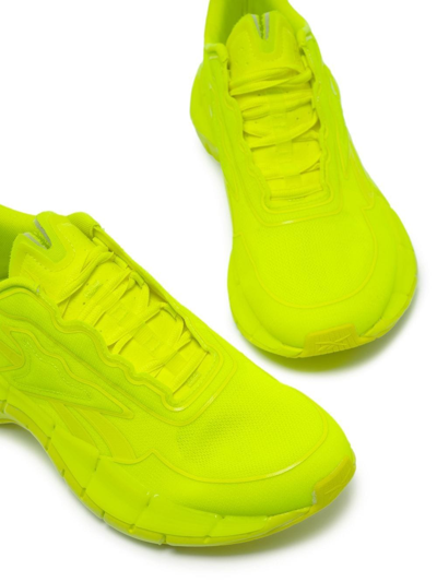 Shop Victoria Beckham Kinetica Low-top Trainers In Yellow