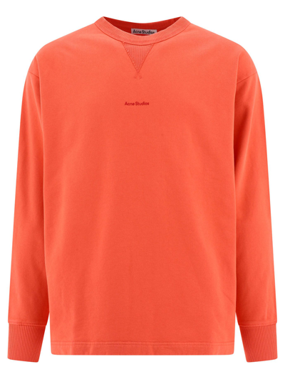 Shop Acne Studios Men's  Pink Other Materials Sweatshirt