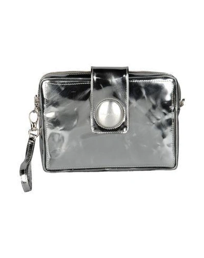Shop Carmina Campus Handbags In Silver