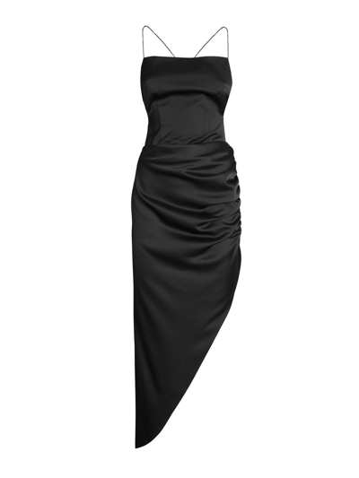 Shop Nineminutes Women's  Black Silk Dress