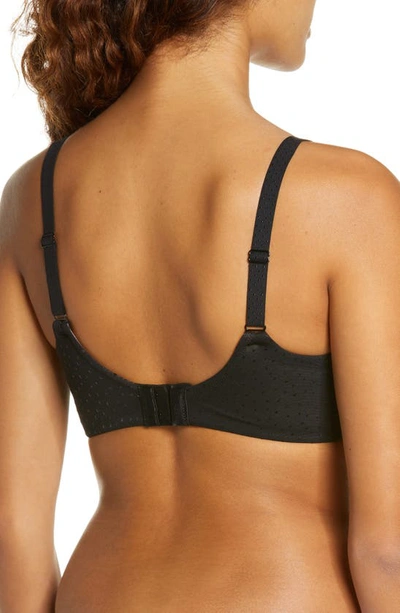 Shop Wacoal Back & Side Smoothing Wirefree T-shirt Bra In Black