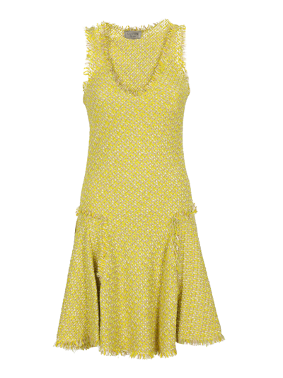 Pre-owned Lanvin Dresses In Yellow