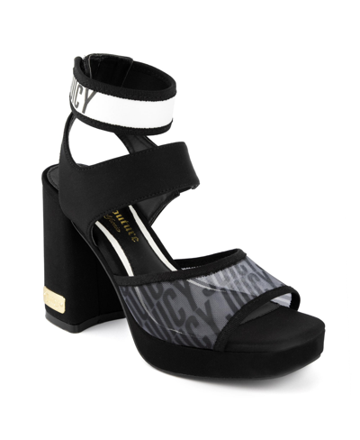 Shop Juicy Couture Women's Graciela Dress Sandals In Black