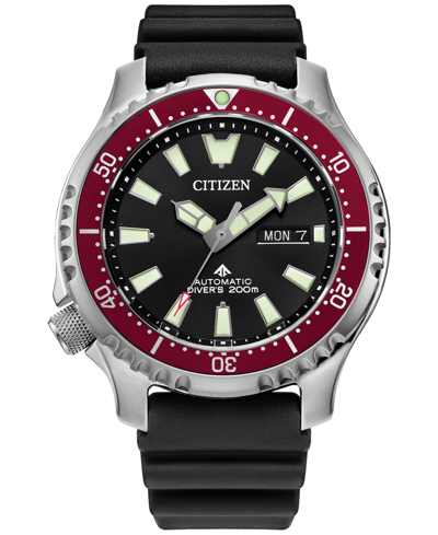 Shop Citizen Men's Promaster Automatic Dive Black Strap Watch, 44mm