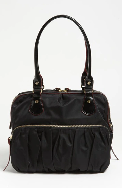 Shop Mz Wallace 'jane' Bedford Nylon Handbag In Black Bedford