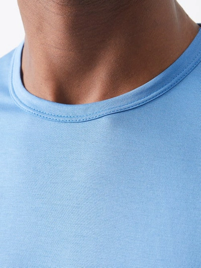 Sunspel Slim-fit Cotton-jersey T-shirt In Blue | ModeSens