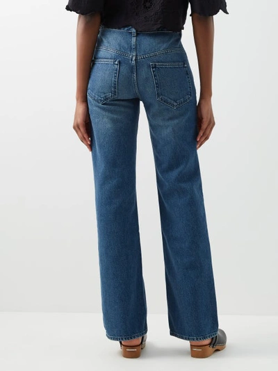 Isabel Marant Étoile Belvira High-rise Bootcut Jeans In Denim | ModeSens