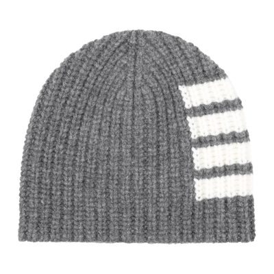 Shop Thom Browne Wool Hat In Grey