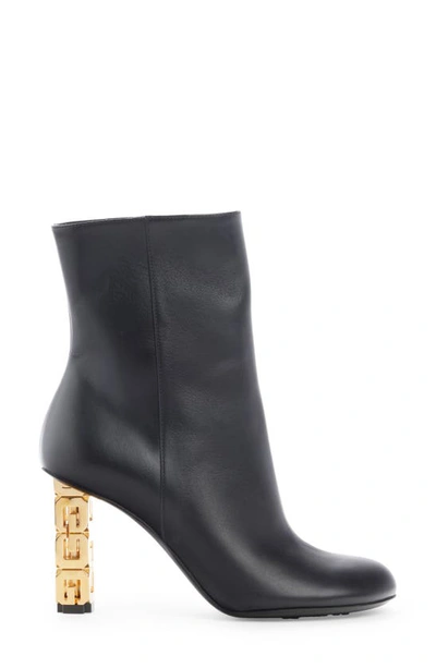 Shop Givenchy G-cube Bootie In Black