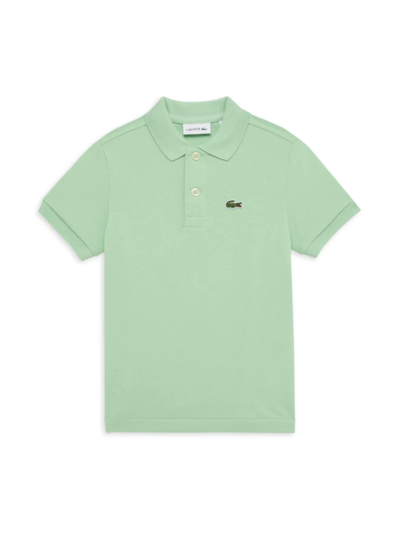 Shop Lacoste Baby's, Little Boy's & Boy's Short-sleeve Polo In Light Green