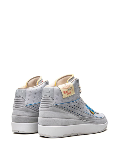 Jordan X Union Air  2 Sp "grey Fog" Sneakers In Grey