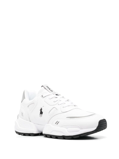 Shop Polo Ralph Lauren Athletic Shoe Sneakers In White