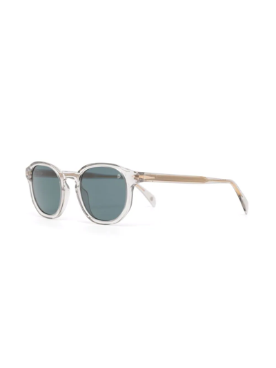 Shop Eyewear By David Beckham Transparent-frame Sunglasses In Grey