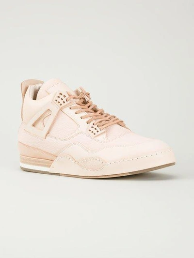 Shop Hender Scheme Panelled Lace-up Sneakers