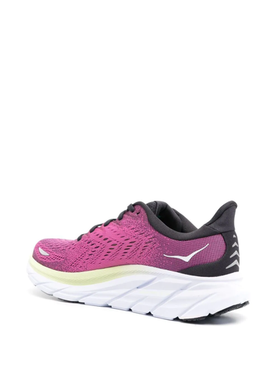 Shop Hoka One One Logo Low-top Sneakers In Pink