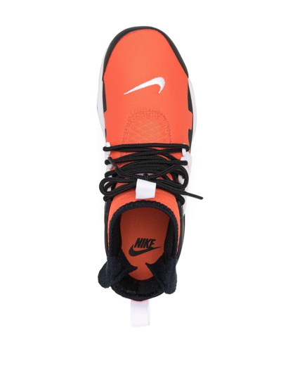 Shop Nike Air Presto Mid Utility Sneakers In Orange