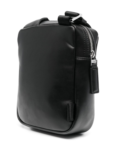 Shop Calvin Klein Reporter Messenger Bag In Black