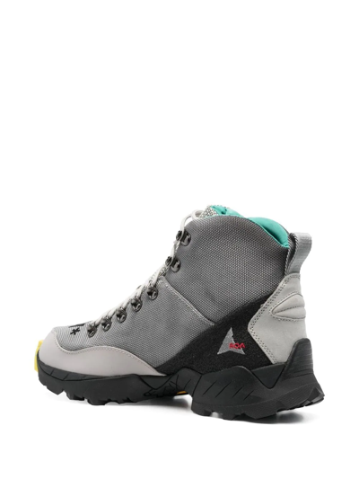Shop A-cold-wall* X Roa Andrea Hiking Boots In Grey