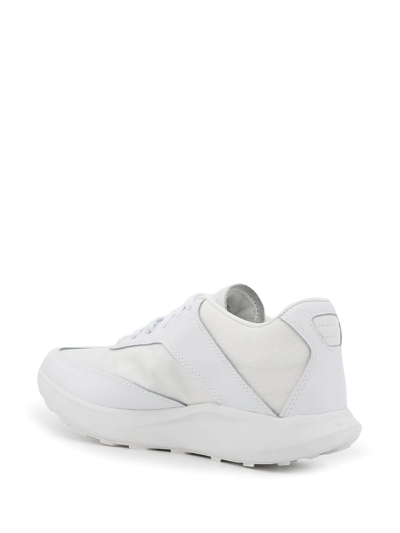 Shop Comme Des Garçons X Salomon Sr90 Panelled Sneakers In White