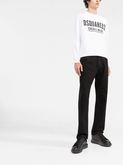Dsquared2 Ceresio 9 Cool Sweater In White