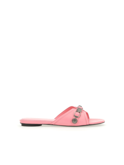 Shop Balenciaga Sandals In Pink