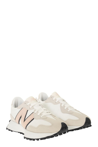 Shop New Balance 327 - Sneakers In White/pink
