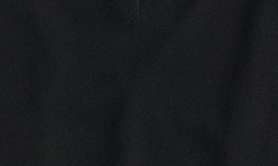 Shop Jcrew V-neck Boyfriend Cashmere Sweater In Black