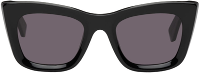 Shop Retrosuperfuture Black Oltre Square Sunglasses