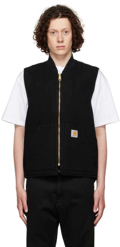 Shop Carhartt Black Organic Cotton Vest