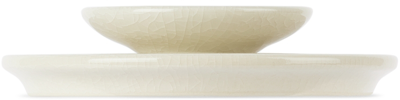 Shop Marloe Marloe Off-white Fractured Gloss Vanity Set