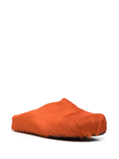 Marni Fussbett Sabot In Orange