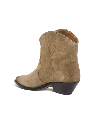 Shop Isabel Marant Dewina Boots In 50ta Taupe