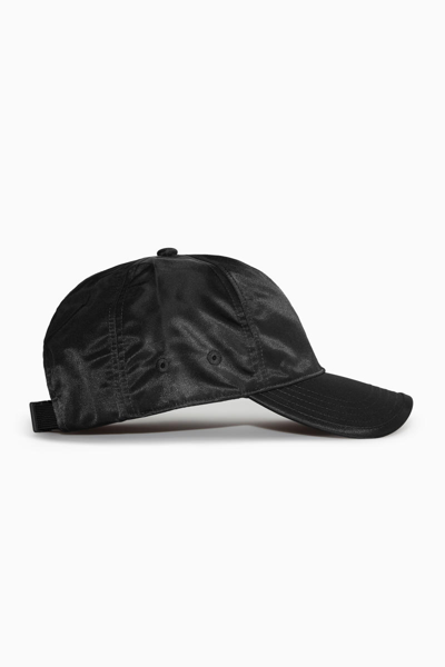 Cos Nylon Baseball Cap In Black | ModeSens
