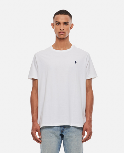 Shop Ralph Lauren Cotton T-shirt In White