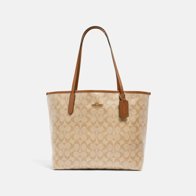 Coach outlet city on sale zip tote