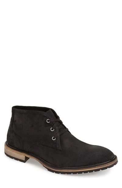 Shop Andrew Marc 'woodside' Chukka Boot (men) In Black/ Deep Natural Suede