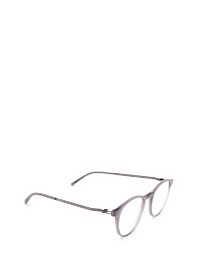 Shop Mykita Eyeglasses In C93 Matte Smoke/blackberry