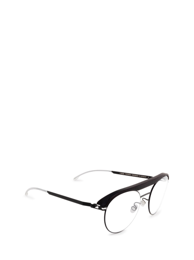 Shop Mykita Eyeglasses In Mh6 Pitch Black/black