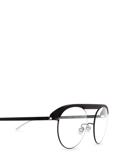 Shop Mykita Eyeglasses In Mh6 Pitch Black/black