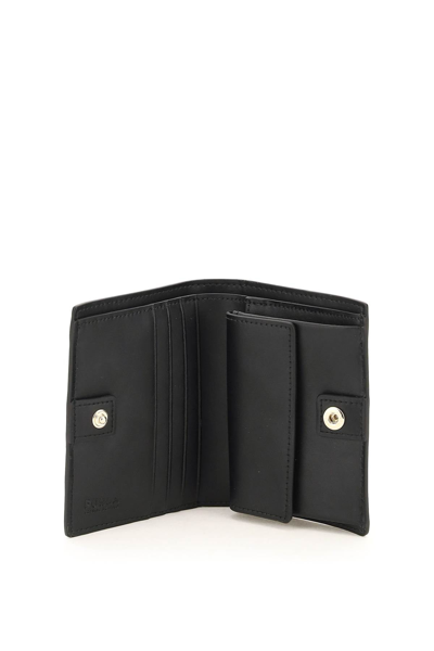 Shop Furla '1927' Compact Wallet In Black