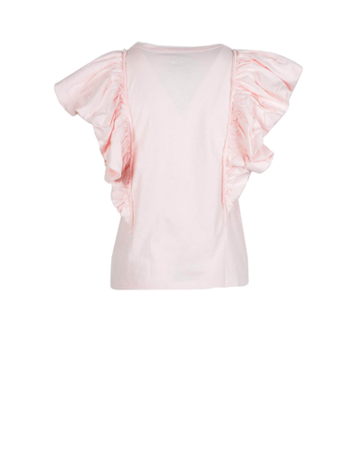 Shop Philosophy Di Lorenzo Serafini Womens Pink T-shirt