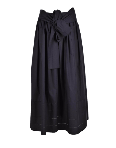Shop Fabiana Filippi Womens Black Skirt