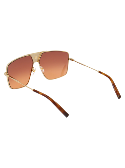 Shop Givenchy Gv 7162/s Sunglasses In S9edg Gold Viol