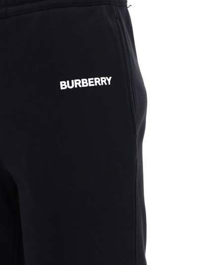 Shop Burberry Addison Pants In Black