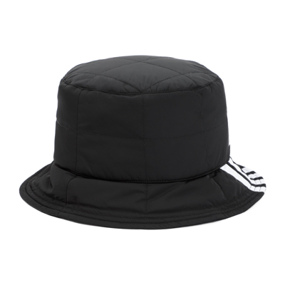 Thom Browne Black 4-bar Bucket Hat In Black