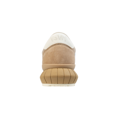 Shop Visvim Suede Dunand Trainer In Beige