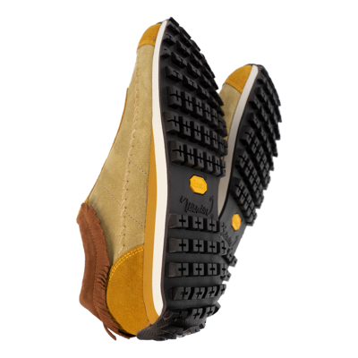 Visvim Yellow & Brown Walpi Runner Sneakers In Brown